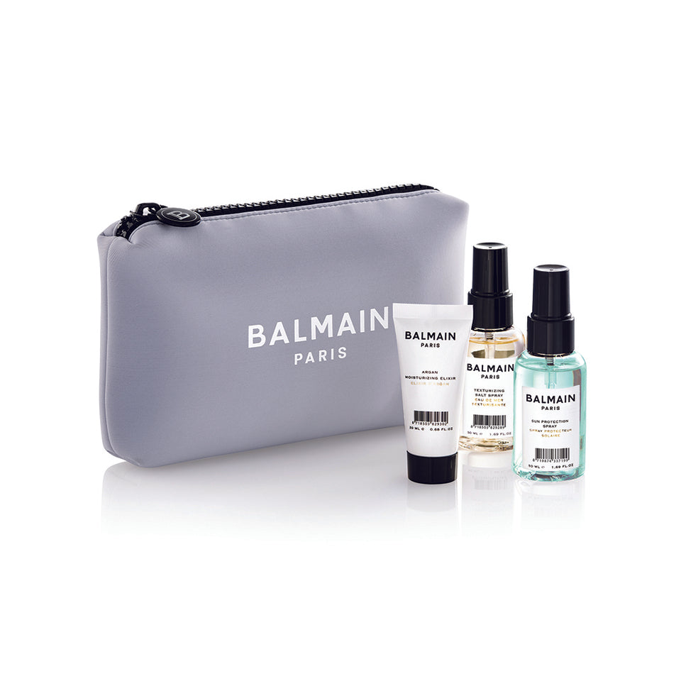 BALMAIN LAVENDAR COSMETIC BAG (Limited Edition SS20)
