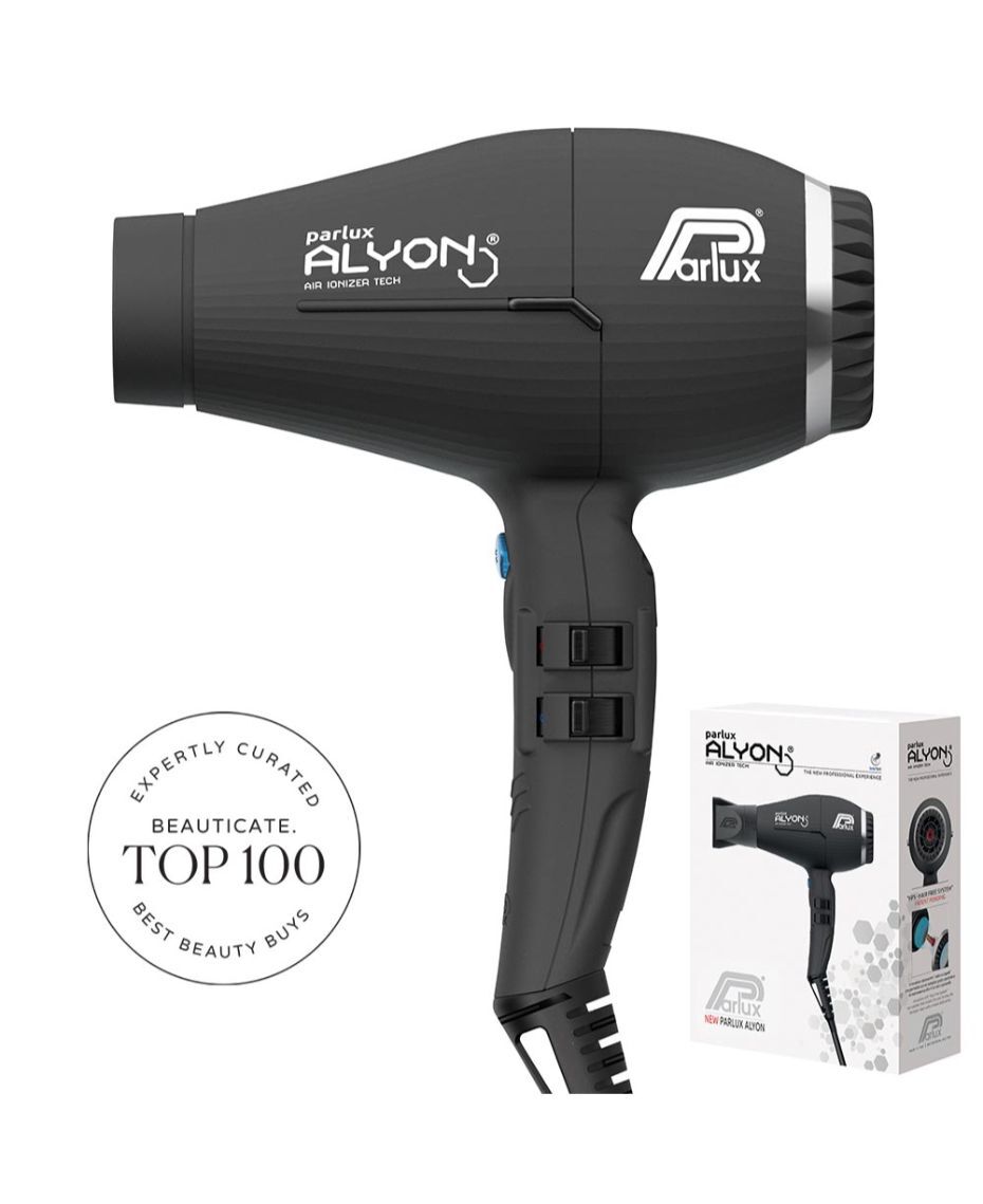 Parlux Alyon Air Ionizer 2250 Tech Hair Dryer Black