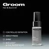 Groom Hair & Beard Oil for Men 30ml