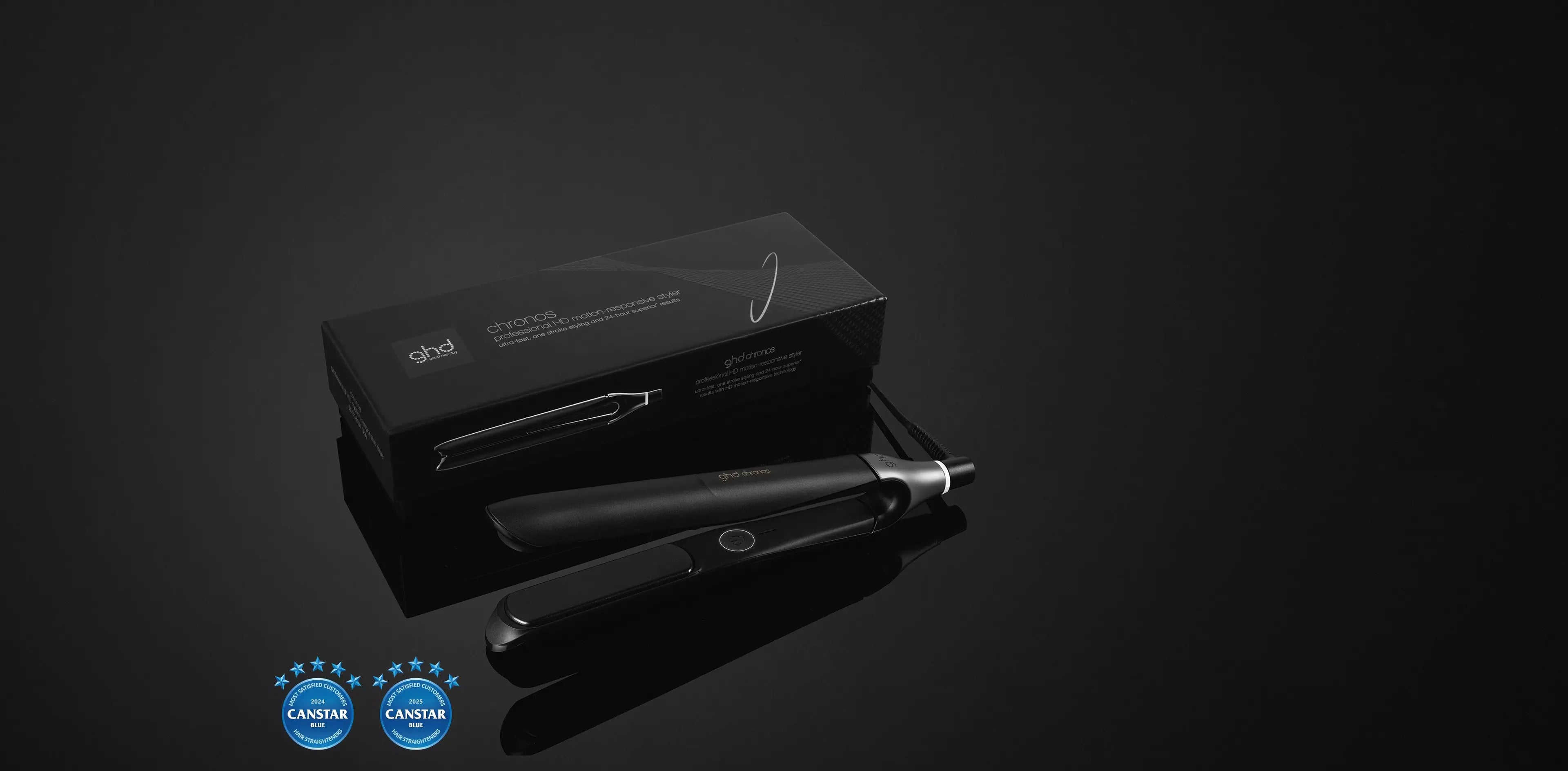GHD Chronos + Black Styler
