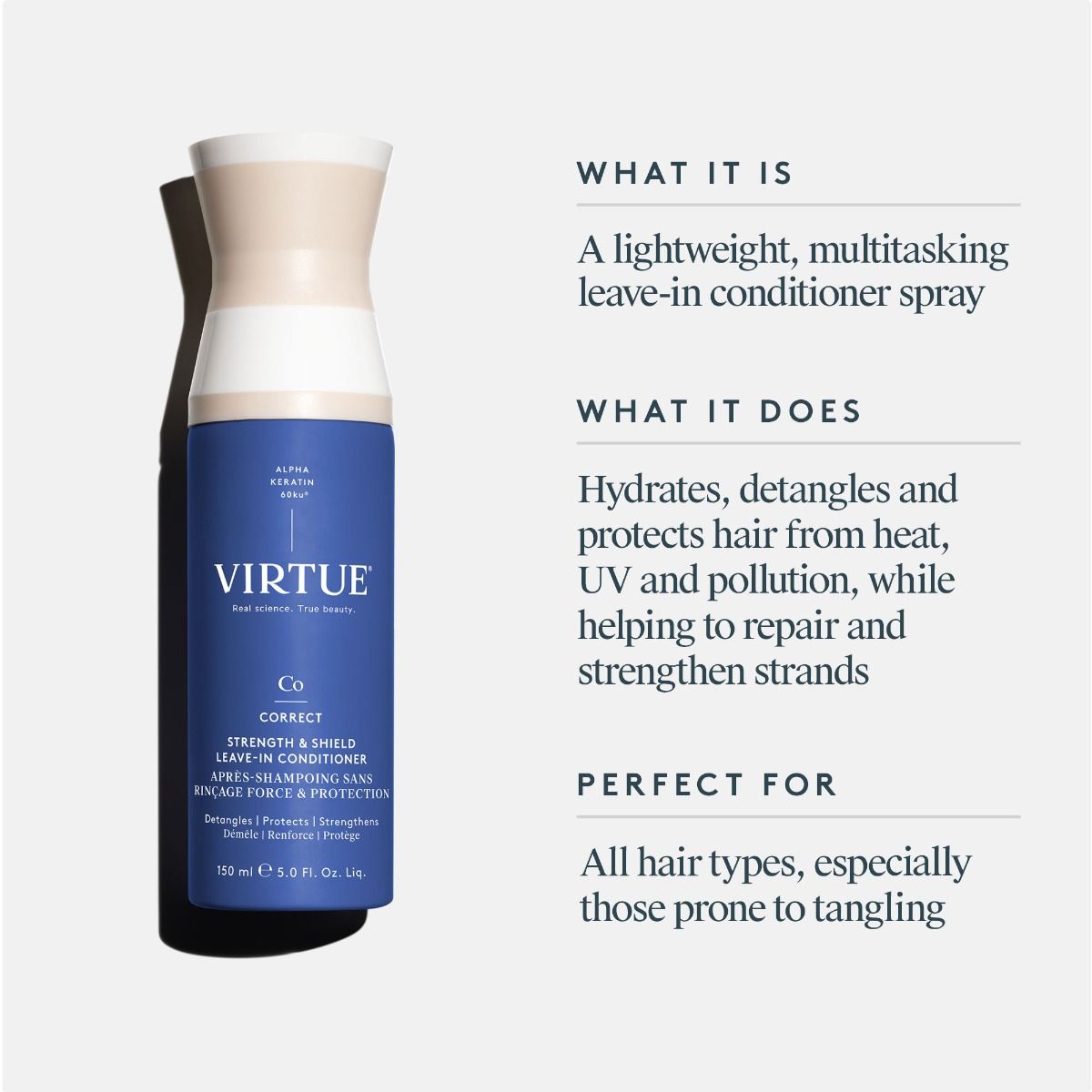 Virtue Strength and Shield Leave-in Conditioner 150ml