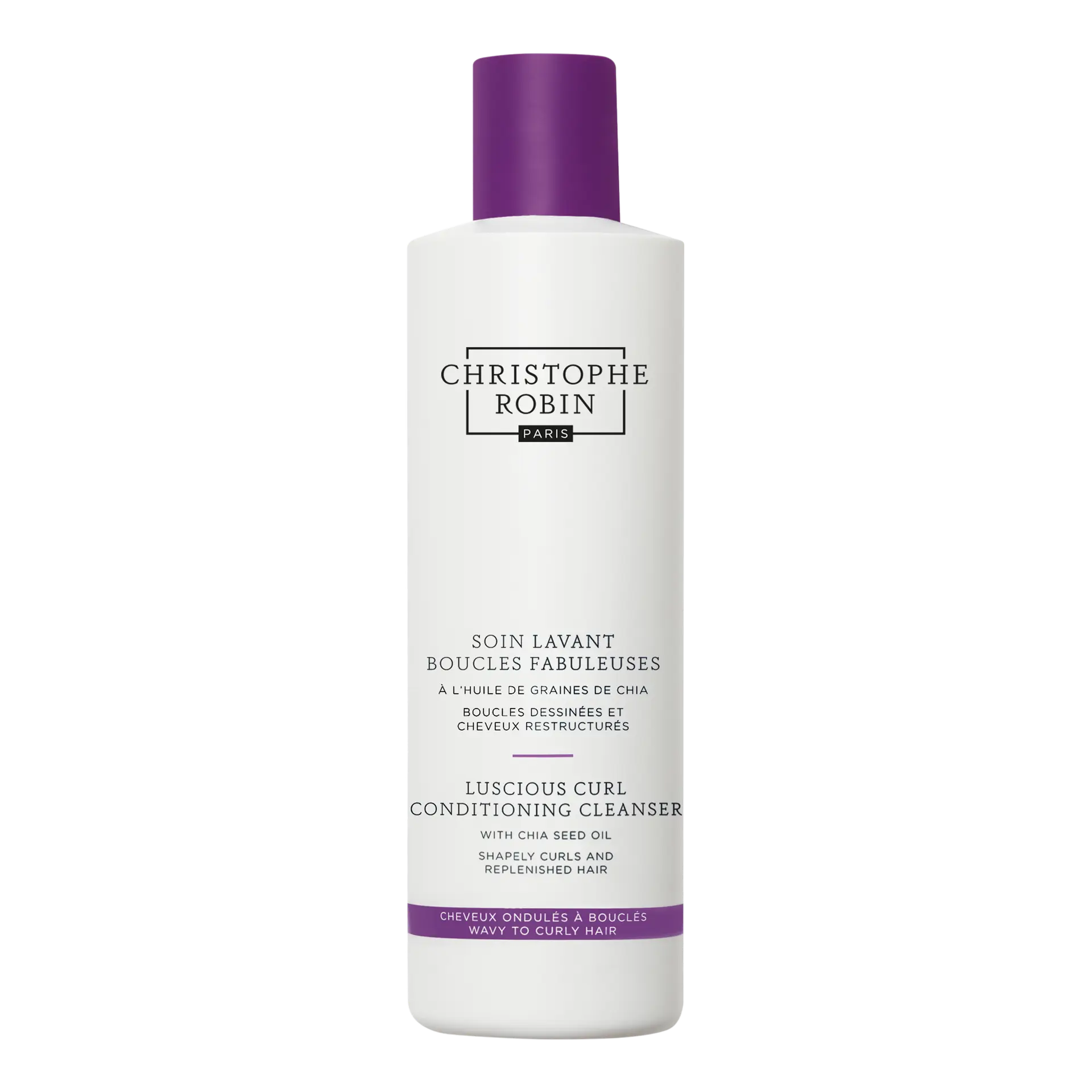 Christophe Robin Luscious Curl Conditioning Cleanser With Chia Seed Oil 250ml