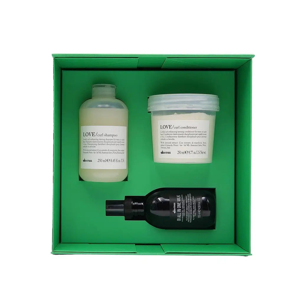 DAVINES XMAS LOVE CURL PACK