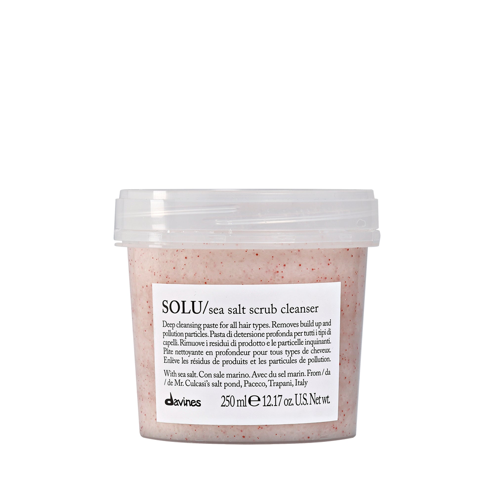 SOLU Sea Salt Scrub Cleanser 250ml