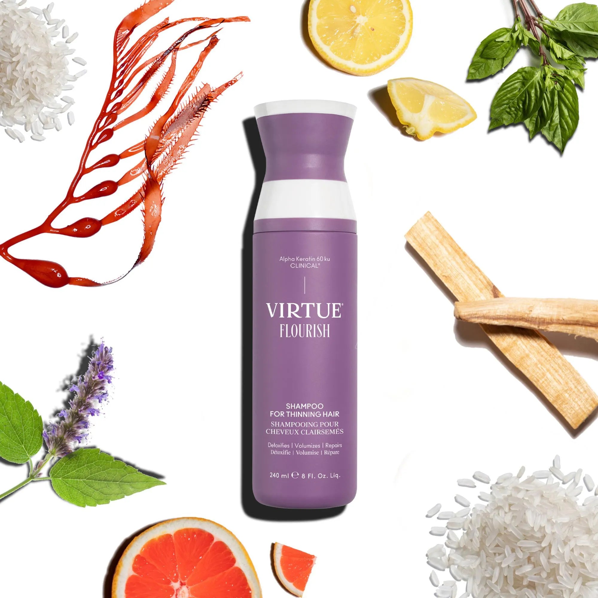 Virtue Flourish Shampoo for Thinning Hair