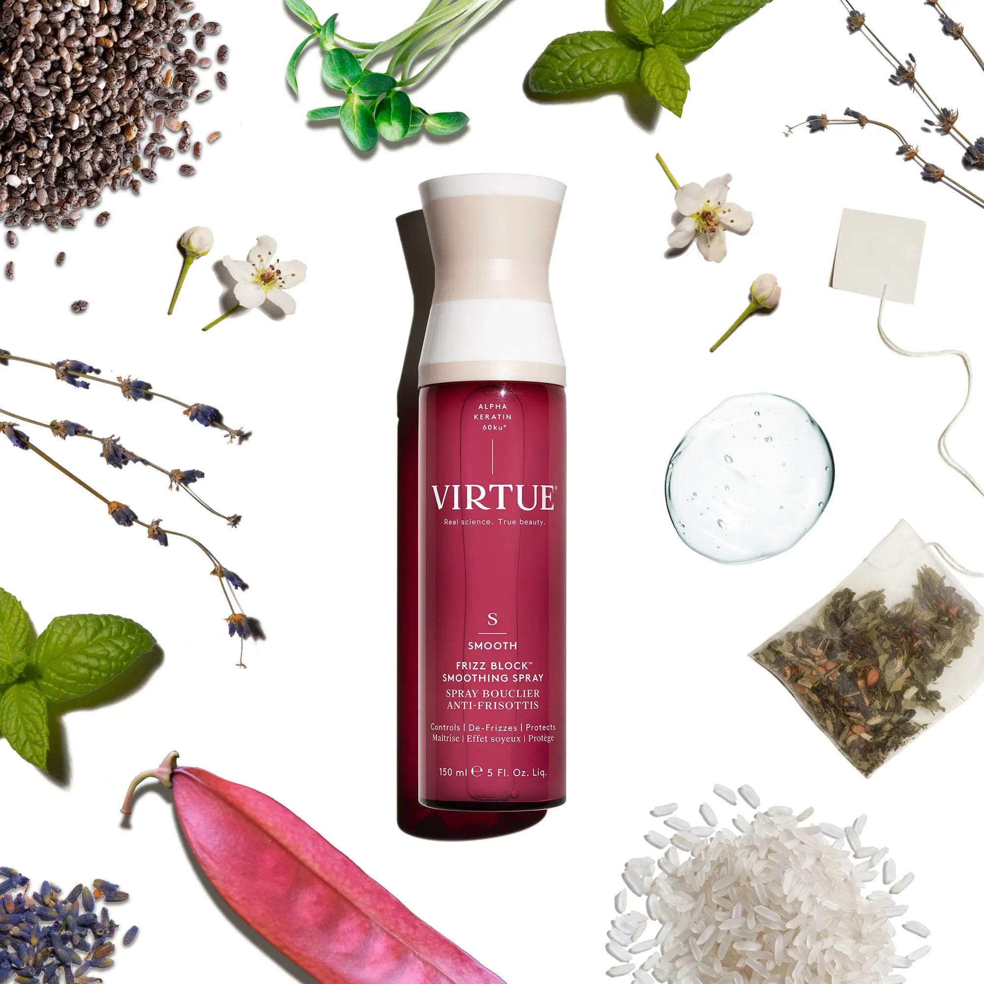 Virtue Frizz Block Smoothing Spray 150ml