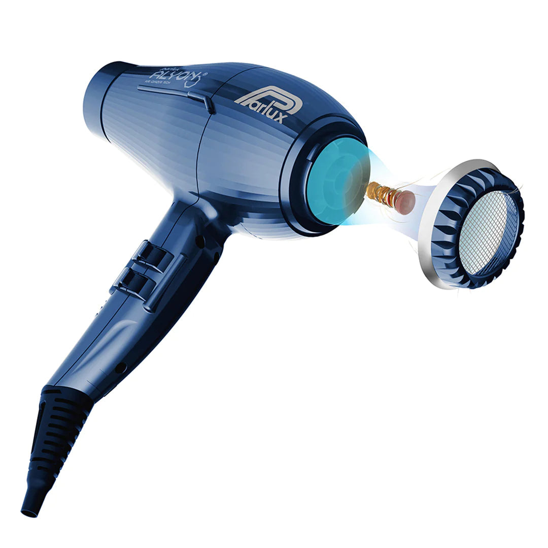 Parlux Alyon Air Ionizer 2250 Tech Hair Dryer Blue