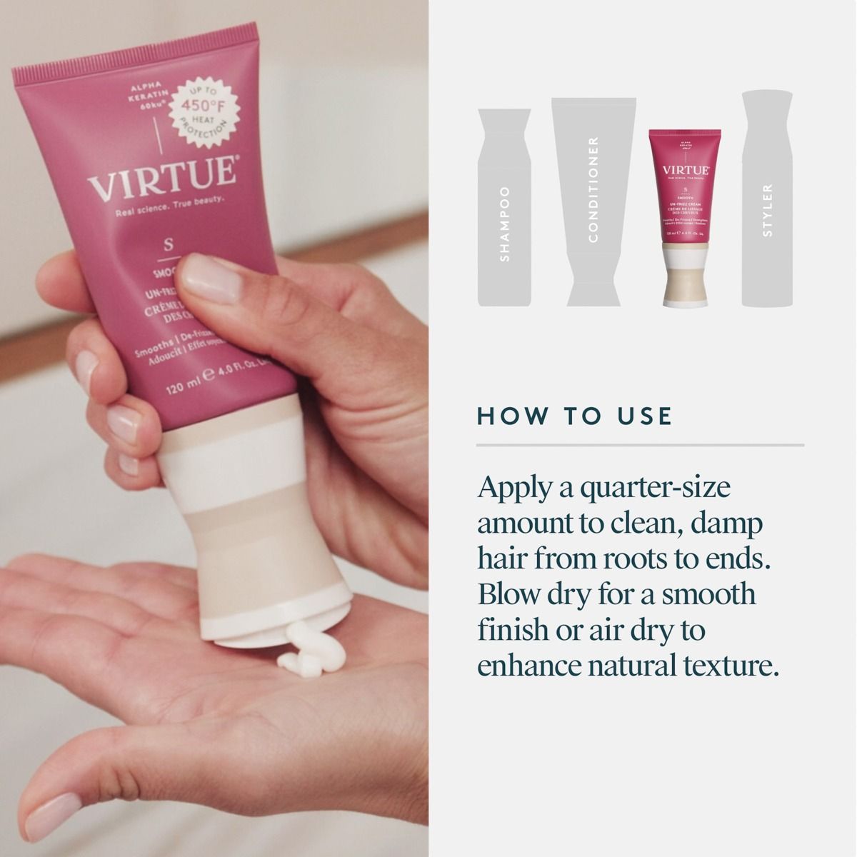 Virtue Un-Frizz Cream